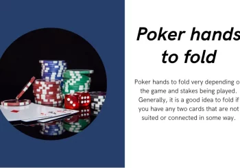 what hands to fold in poker